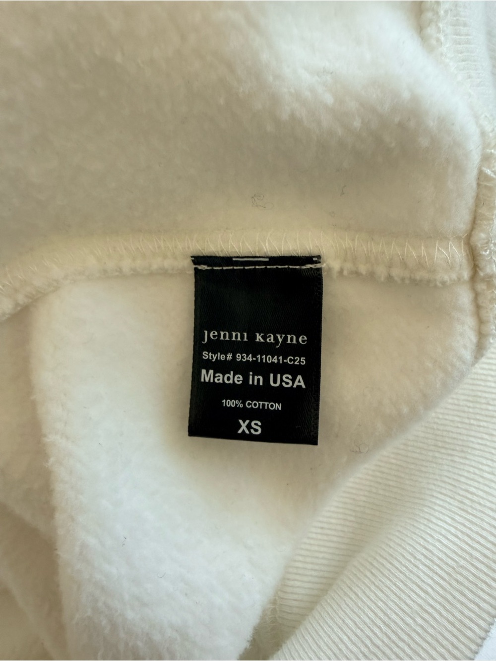Jenni Kayne Bay Sweatshirt and sweatpants set size XS - Picture 11 of 14